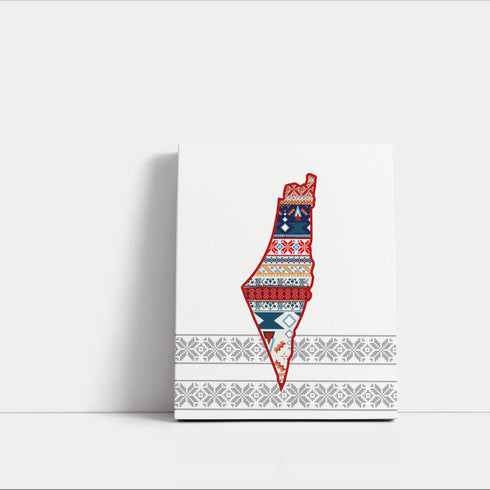 Canvas - Map of Palestine